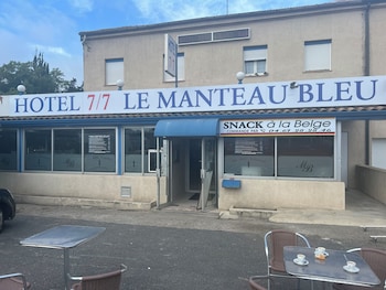 domaine de manteau bleu