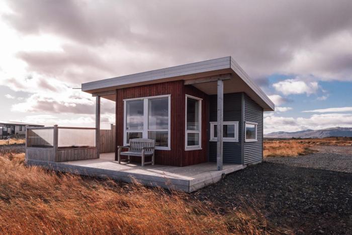 blue view cabin 7b with hot tub