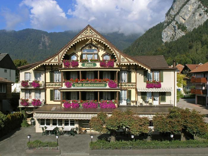 Hotel Post Hardermannli,Interlaken>>Bern,2 star