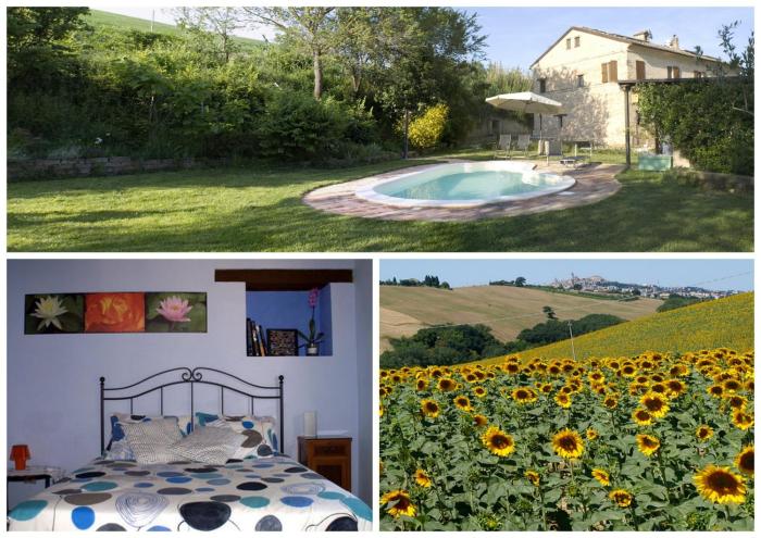 Casa Il Girasole Con Piscina Nelle Marche,,2 star
