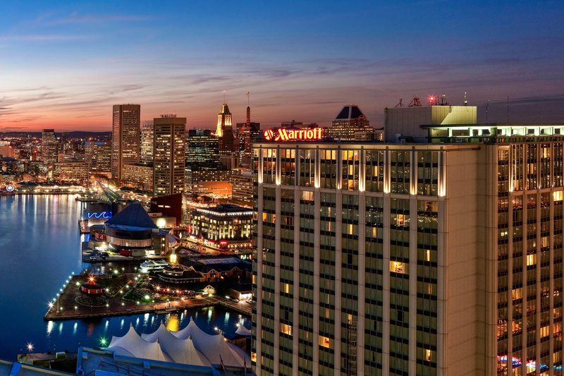 Baltimore Marriott Waterfront,Harbor East>>Baltimore,4 star