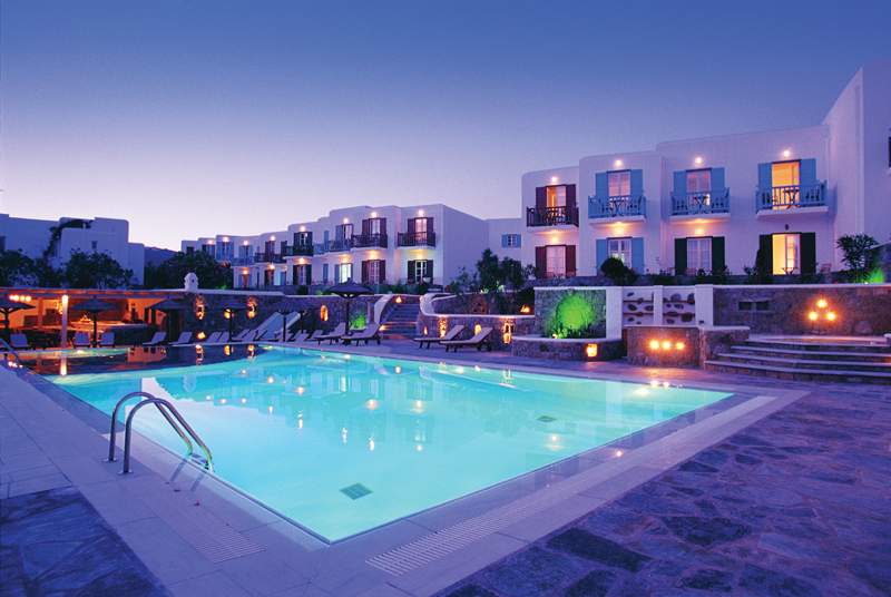 Petasos Beach Resort & Spa,Platis Gialos>>Mykonos,4 star