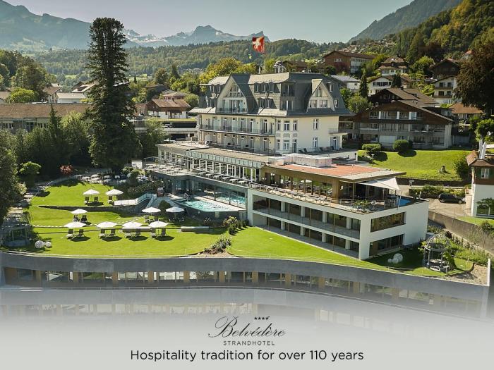 Strandhotel Belvedere,Faulensee>>Canton Of Bern,5 star