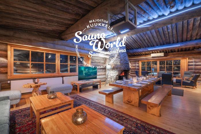 Kuukkeli Log Houses Aurora Resort,Saariselka>>Lapland,2.5 star