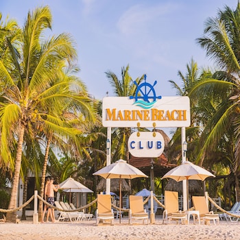 marine beach club and hotel by tequendama