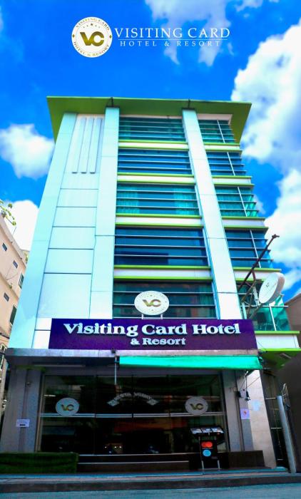 visiting card hotel and resort