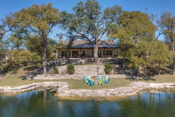 ranch retreat combo with stunning creek view fire pit
