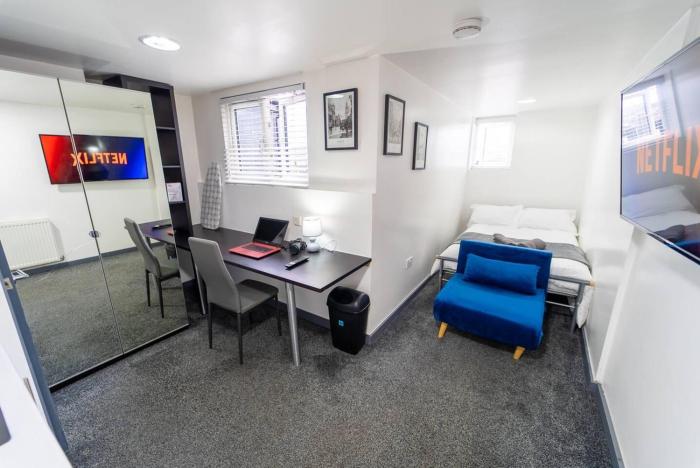 captivating 1 bed studio in birmingham