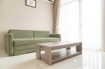 well design and homey 1br ciputra international apartment
