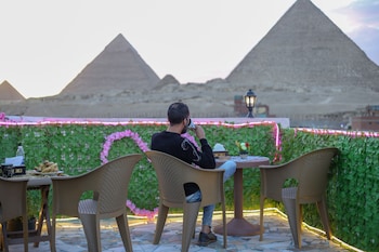 sultan pyramids view