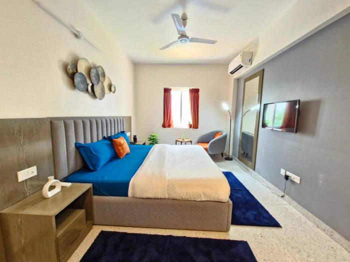 dancenter sereno siolim 1 bhk apartment goa