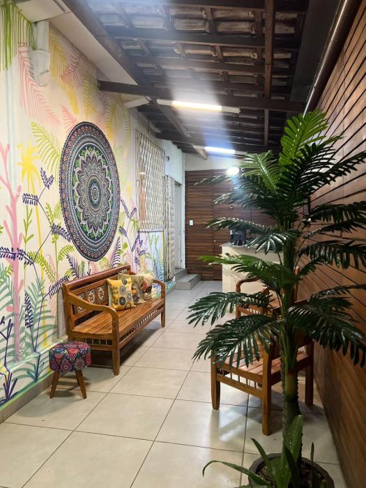 hostel trem chic