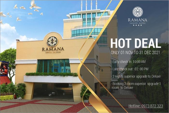 Ramana Saigon Hotel,Ho Chi Minh City>>District 3,4 star