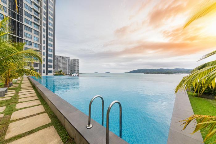 charis seaview suites at jesselton quay kota kinabalu