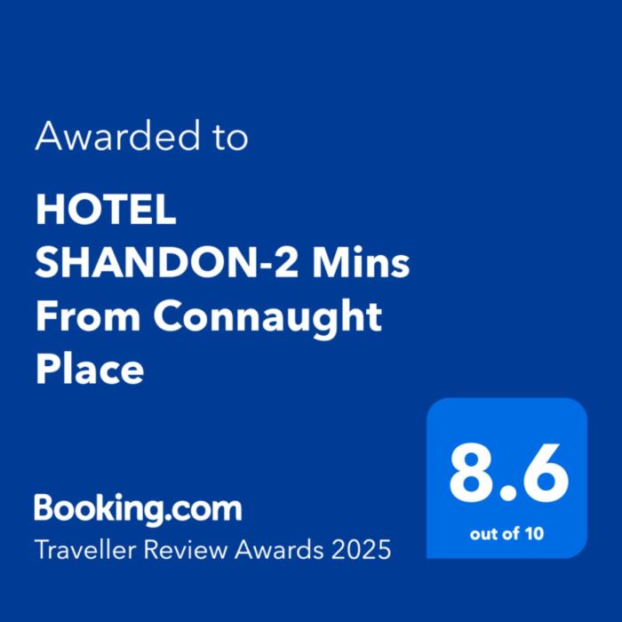 Hotel Shandon-2 Mins From Cannaught Place,,4 star