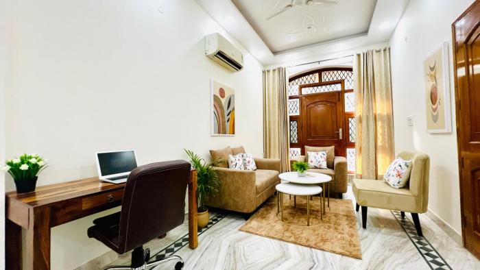 bluo modern 2bhk rohini parking balcony