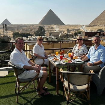 narmer pyramids view