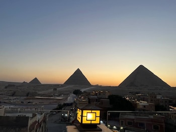 pyramids island