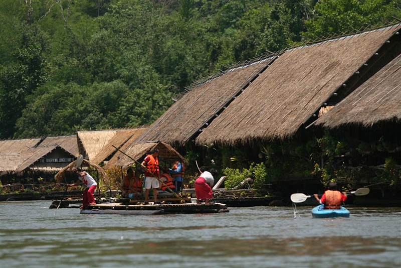 river kwai jungle rafts