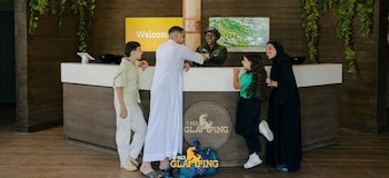 t rex glamping dubai parks and resorts