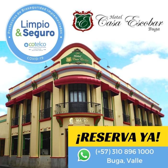 Hotel Casa Escobar Buga,Guadalajara De Buga>>Buga,3 star