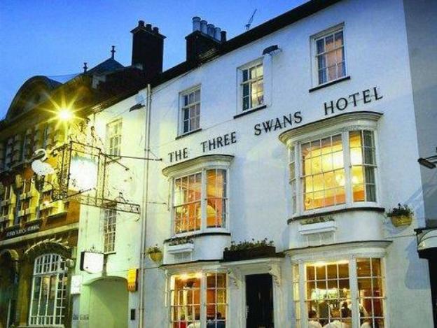 The Three Swans Hotel, Market Harborough, Leicestershire,Leicester>>Harborough,4 star