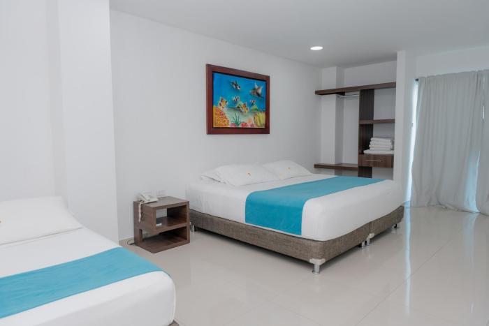 Hotel Aguamarina,Santa Marta>>Gaira,3 star